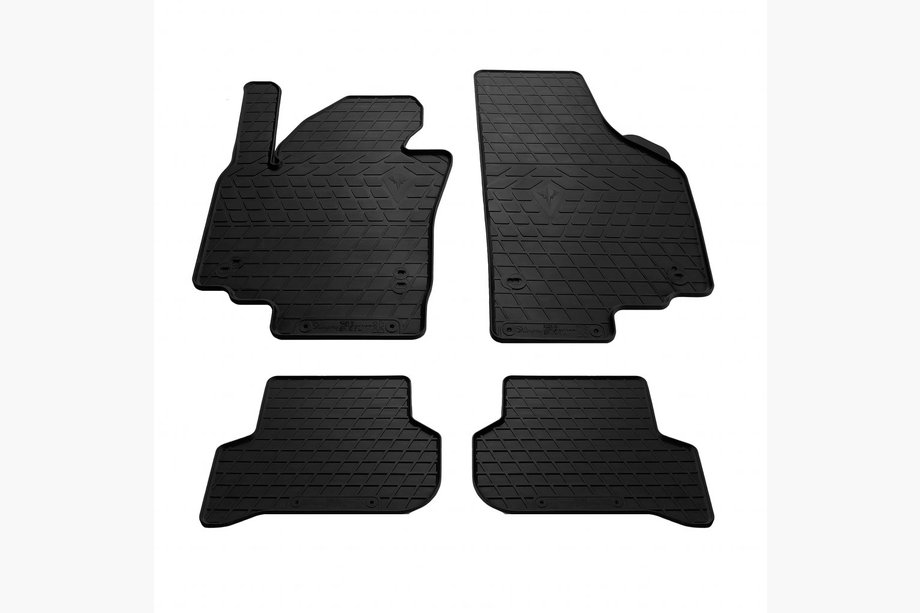 Volkswagen Golf Plus 2004-2014 Rubber Floor Mats (4 pcs, Stingray Premium) Image