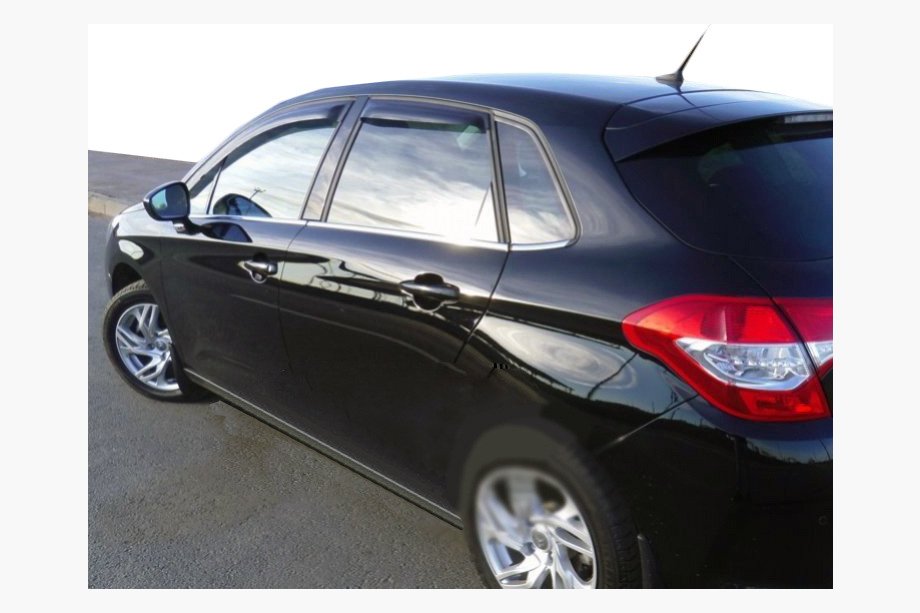 Citroen C-4 2010-2018 Window Deflectors HB (4 pcs, SIM) Photo 1