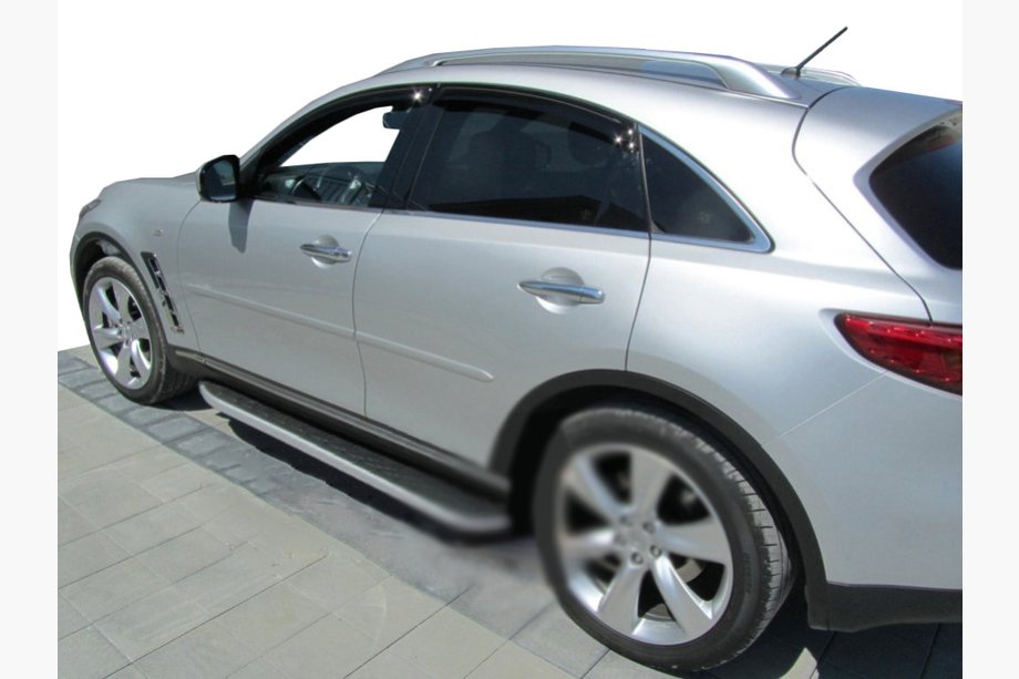 Infiniti FX 2008-2012 Window Deflectors (4 pcs, SIM) Image