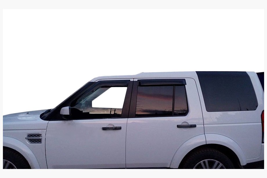Land Rover Discovery III 2004–2009 Window Deflectors (4 pcs, SIM) Image
