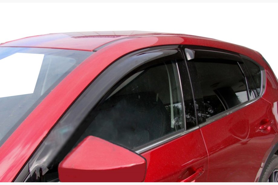 Mazda CX-5 2017–2025 Window Deflectors (4 pcs, SIM) Image