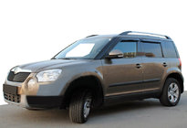 Skoda Yeti 2009-2017 Window Deflectors (4 pcs, SIM) photo 1