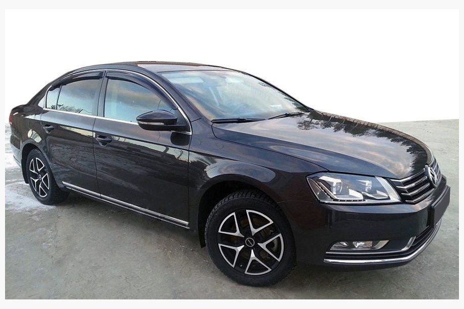 Volkswagen Passat B6 2006-2012 Window Deflectors SD (4 pcs, SIM) Image