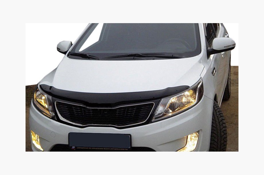 Kia Rio 2012-2017 Hood Deflector SD / HB (SIM) Image