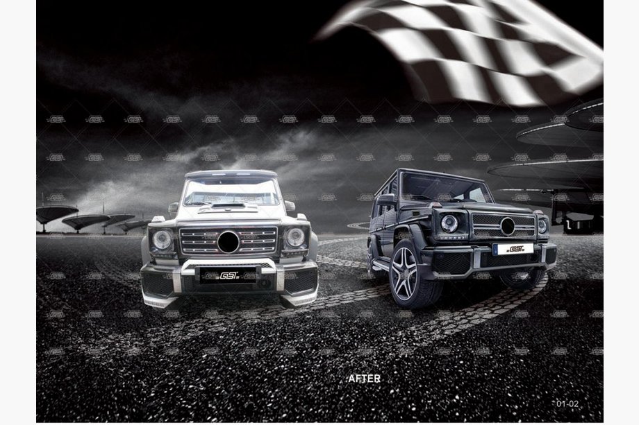 Mercedes G class W463 1990-2018 Body Kit Set (made to order from catalog) Image