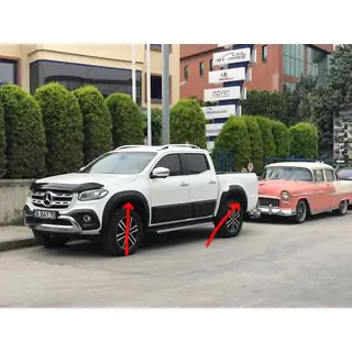 Fender flares (paintable)