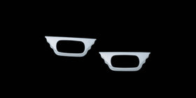 Audi A6 C5 2001-2004 Chrome Turn Signal Covers (2 pcs, plastic) photo 1
