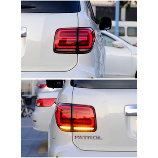 LED Tail Lights (RED-Sequential) Nissan Armada 2016-2024 photo 2