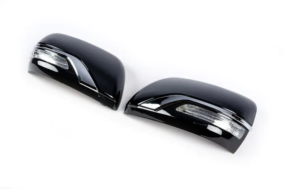Toyota Land Cruiser Prado 150 2009-2023 Mirror Covers (with Indicator, Style 2016) Photo 1