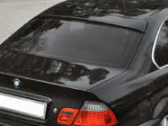 BMW 3 Series E46 1998-2006 Clearance! Spoiler cover (fiberglass, primed for painting) photo 1