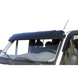Windshield visor (black gloss, 5mm) photo 1