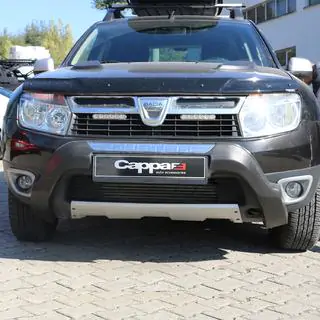 Front bumper lip (ABS, gray) photo 1