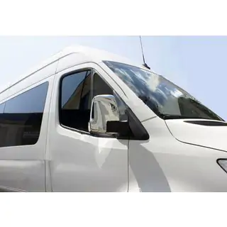 Mirror Covers (2 pcs, Stainless Steel)