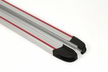 Renault Trafic 2015- Side Steps Maya Red-Grey (2 pcs, Aluminum) Long wheelbase photo 2