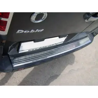 Rear Bumper Protector OmsaLine Stainless Steel photo 1