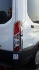 Ford Transit 2014- Chrome Tail Light Covers (2 pcs, plastic) photo 6