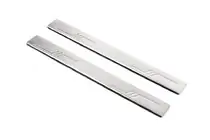 Peugeot Expert 2007-2016 Stainless Steel Door Sill Protectors (Omsa, 2 pcs) photo 2