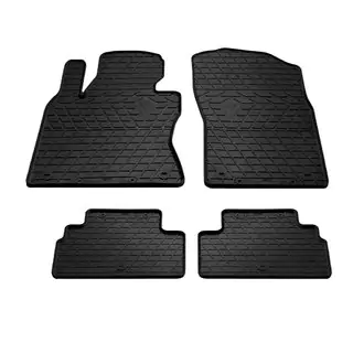 Rubber floor mats (for Q50, 4 pcs, Stingray Premium)