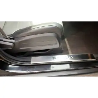 Carmos door sill covers for upper part (stainless steel) photo 3