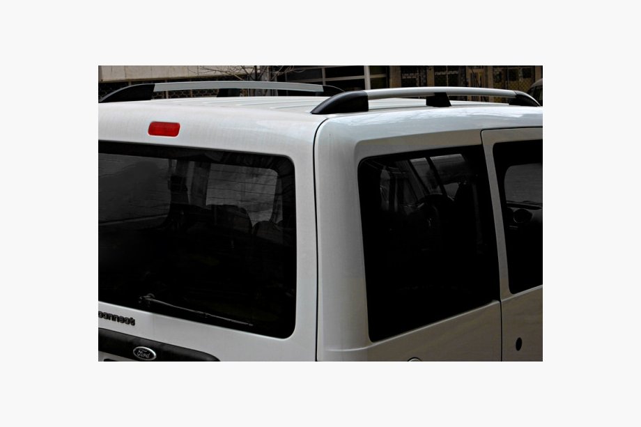 Ford Connect 2006–2009 (Skyline) Chrome Roof Rails (Plastic Foot) Image