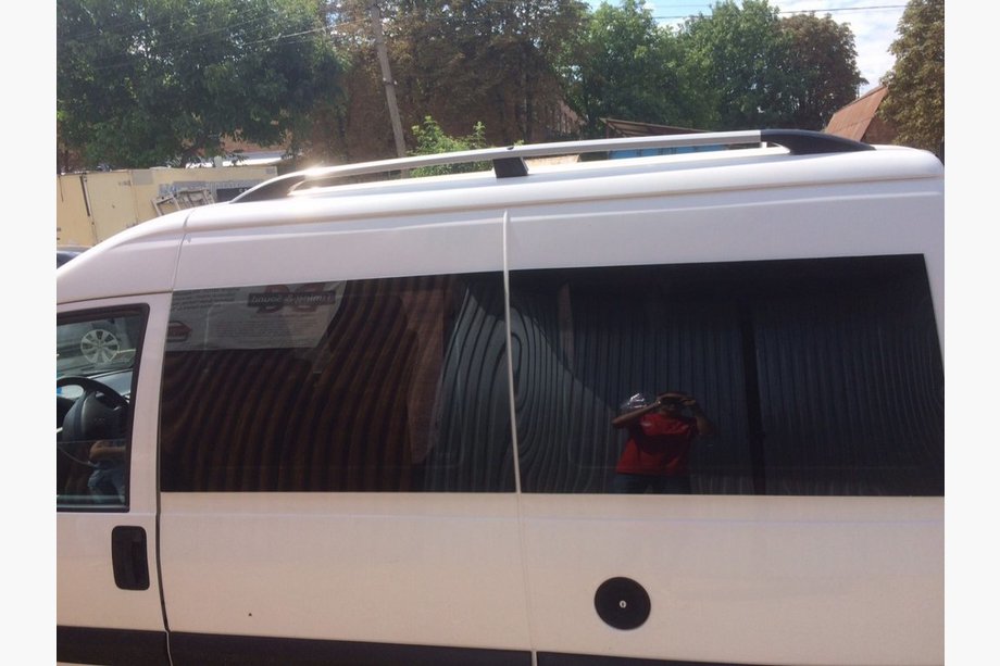 Fiat Scudo 1996-2007 SALE!!! Roof Rails Grey Matte (Plastic Mounting) Photo 4