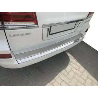 Rear Bumper Insert Chrome (2012-2015) Lexus LX570/450d 2008-2022 photo 2