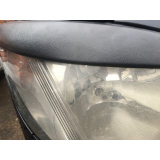 Headlight eyebrows straight (black matte) Mercedes Viano 2004-2014 photo 2