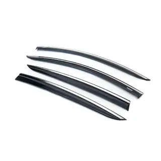 Window Deflectors with Chrome Trim HB/SD (4 pcs, Niken) photo 1