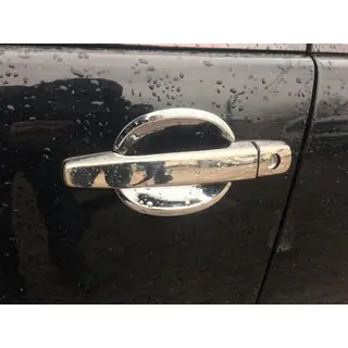 Chrome Door Handle Covers (4 pcs, Stainless Steel) photo 1