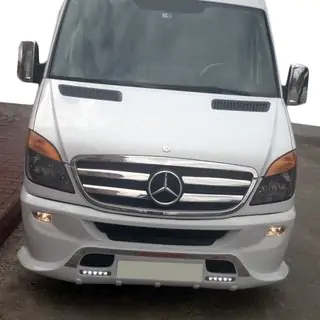 Front bumper lip Sport 3 (2006-2013) Mercedes Sprinter W906 2006–2018 photo 2