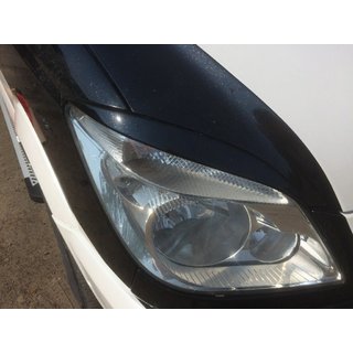 Headlight Eyelids Straight (black, ABS, 2006-2013) Mercedes Sprinter W906 2006–2018 photo 2