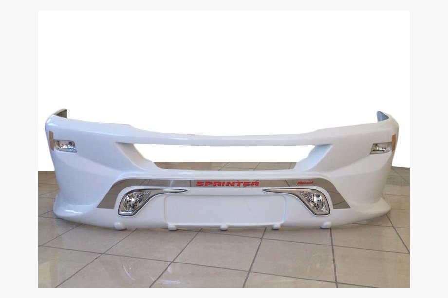 Mercedes Sprinter W906 2006–2018 Front bumper lip Sport 4 (2006-2013) Image
