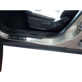 Door Sill Protectors OmsaLine (4 pcs, Stainless Steel) Ford Courier 2014-2023 photo 1