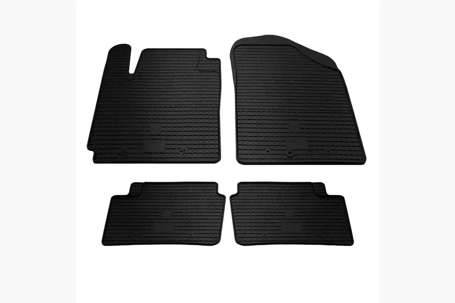 Hyundai I-10 2008-2013 Rubber Floor Mats (4 pcs, Stingray Premium) Image