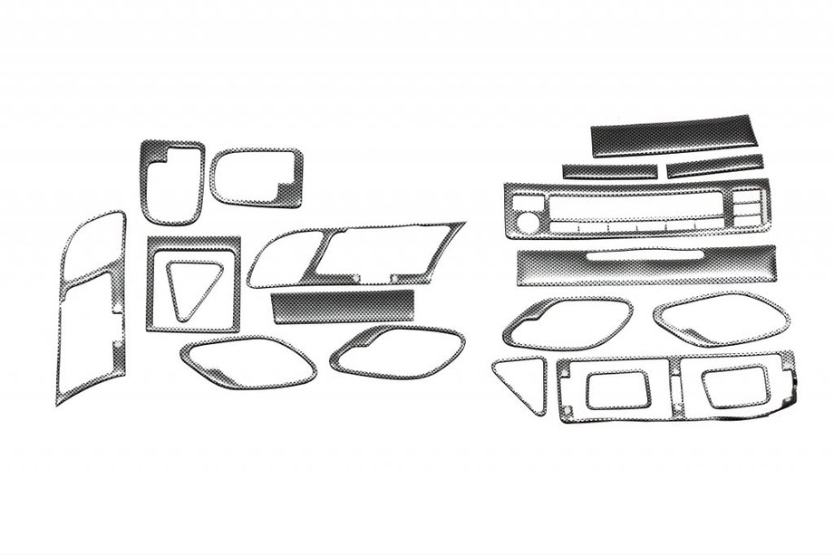 BMW 5 Series E39 1996-2003 Dashboard Trim Covers Photo 2