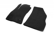 Fiat Doblo II 2010-2022 EVA Floor Mats (black, front) photo 1