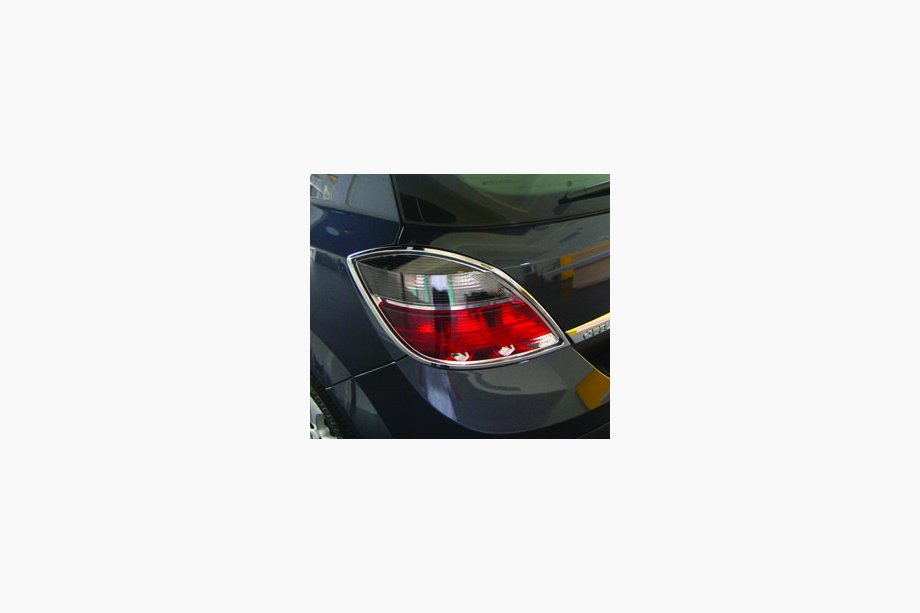 Opel Astra H 2004-2013 Tail Light Covers (HB, 2 pcs, plastic) Photo 1