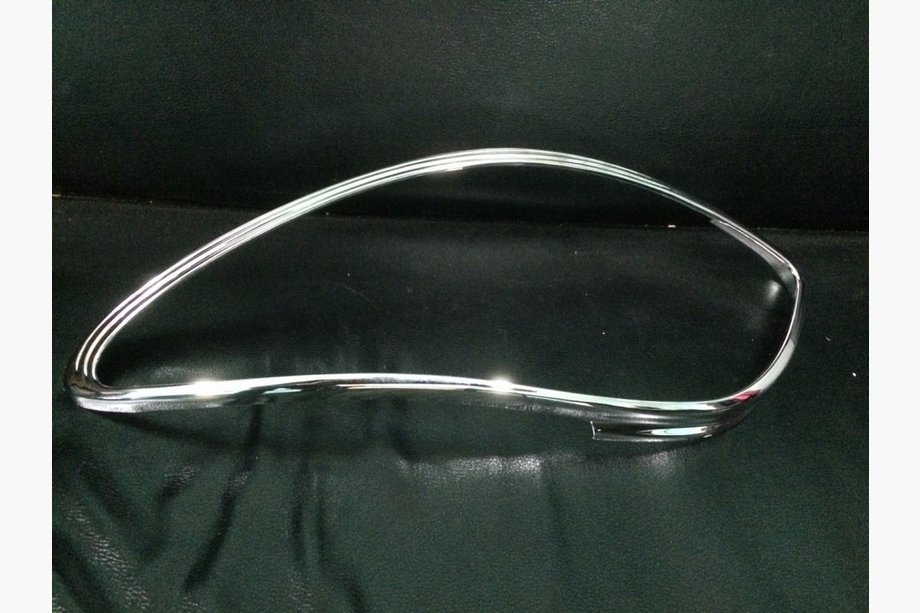 Peugeot 206 1998-2024 Chrome Tail Light Covers (2 pcs, plastic) Photo 1