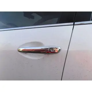 Chrome Door Handle Covers (4 pcs, Stainless Steel) Mazda 3 2009-2013 photo 1