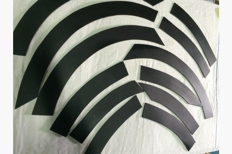 Fiat Doblo II 2010-2022 Fender flares (12 pcs, plastic) Photo 2
