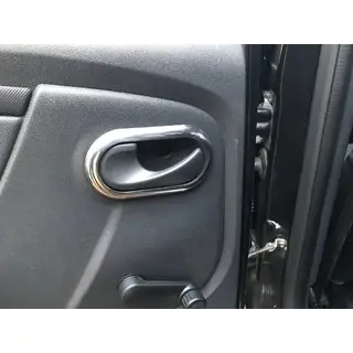 Interior Door Handle Covers Carmos (4 pcs, Stainless Steel) Renault Duster 2008–2017 photo 3