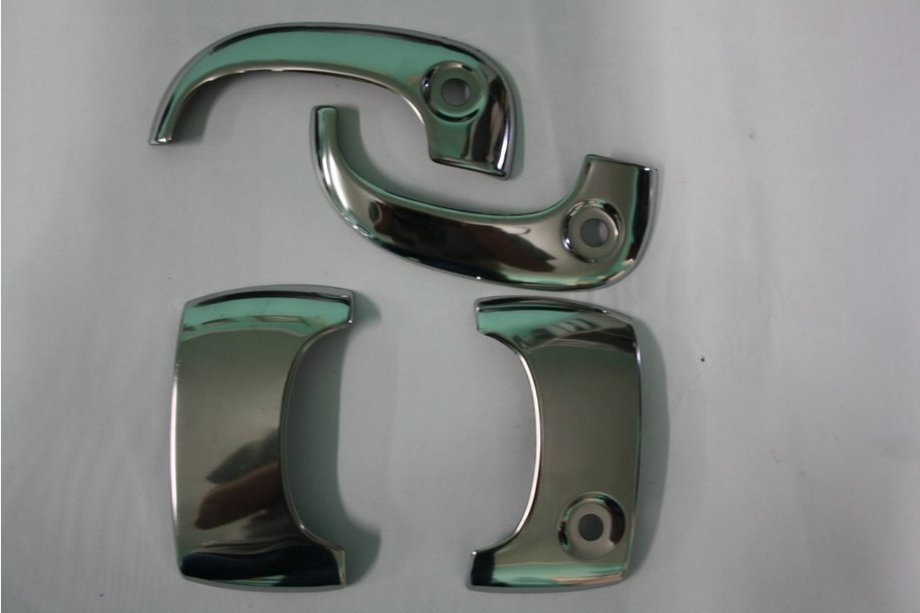 Renault Kangoo 1998-2008 Chrome Door Handle Covers (Stainless Steel) Two front + two sliding doors Photo 4