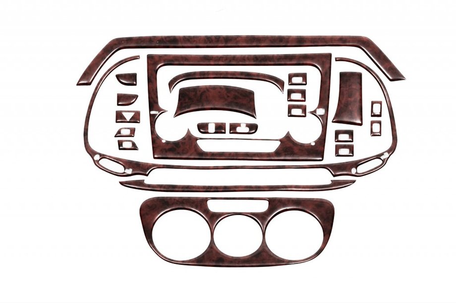 Fiat Doblo II 2010-2022 Dashboard Trim Covers (2015+) Image
