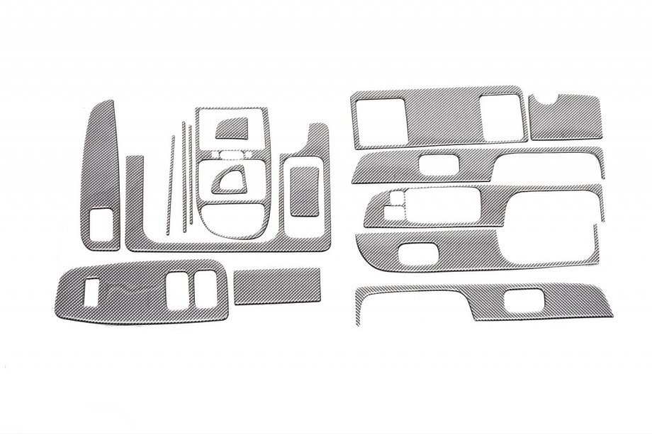 Nissan Patrol Y61 1997-2011 Dashboard Trim Covers (1998-2000) Titan Photo 2
