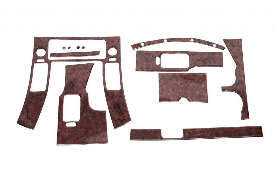 Nissan Navara 2006-2015 Interior Tuning Kit (12 Pieces) Wood Photo 1