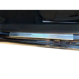 Door Sill Protectors OmsaLine Type 2 (4 pcs, Stainless Steel)