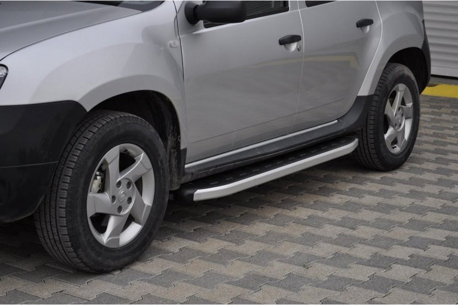 Renault Duster 2008–2017 Side Steps Fullmond (2 pcs, Aluminum) Image