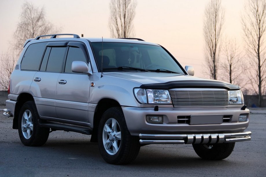 Toyota Land Cruiser 100 1998-2007 Front Bar ST015 (Stainless Steel) Photo 3