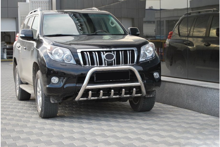 Toyota Land Cruiser Prado 150 2009-2023 Bull Bar WT003 (Stainless Steel) Photo 3