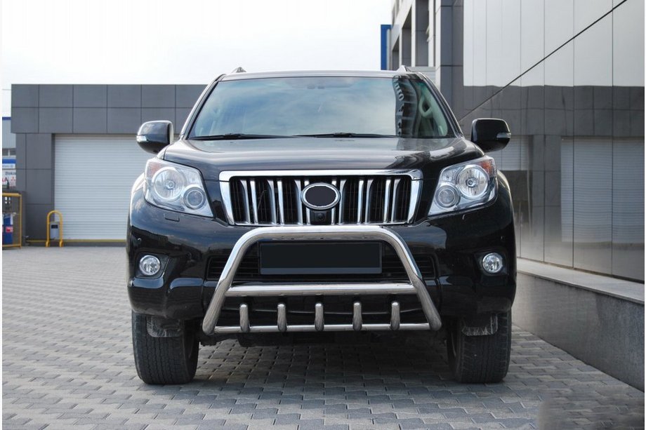 Toyota Land Cruiser Prado 150 2009-2023 Bull Bar WT003 (Stainless Steel) Photo 4